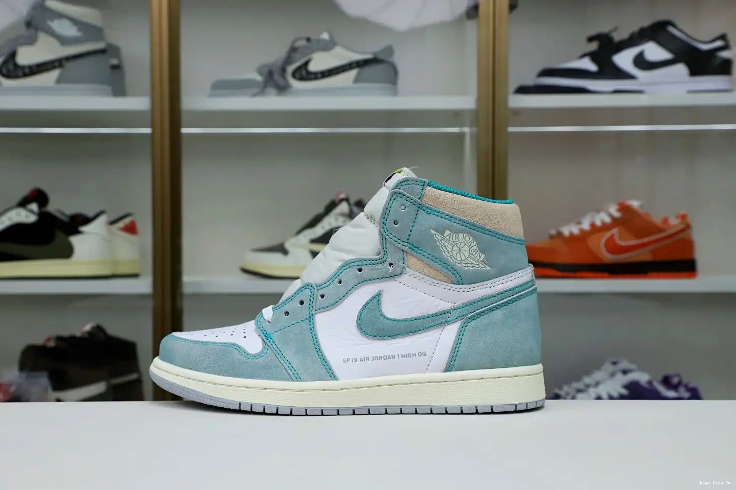 'TURBO AIR 1 OG GREEN' Kimikick JORDAN HIGH RETRO 0711